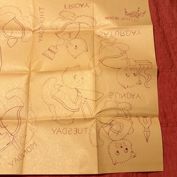 Vintage Uncut Aunt Martha's Embroidery Transfer Pattern 129 Kitten Motifs - Picture 6 of 6